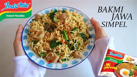 Masak Beda Indomie Goreng Jadi Bakmi Jawa Spesial Youtube