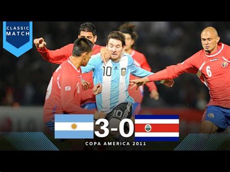 Messi Is The Winning Center Argentina Vs Costa Rica 3 0 Copa