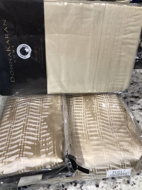 New Donna Karan Vapor Dusk F Queen Duvet Cover Shams Flat Sheet Quilt