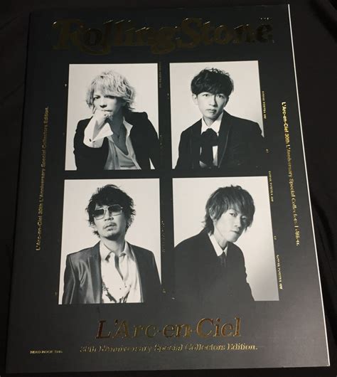 L ArcenCiel Rolling Stone Japan L Arc En Ciel 30th L Anniversary