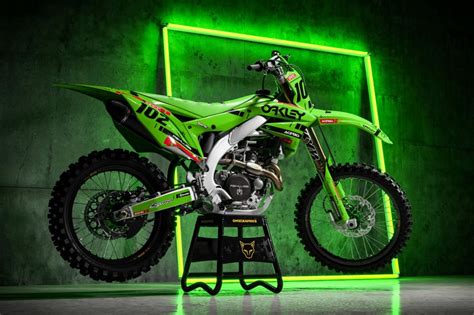 Kawasaki Split Graphics Kit Omxgraphics