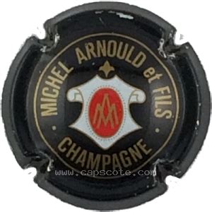 Capsule de champagne Arnould Michel Fils Série 01 Ecusson nom