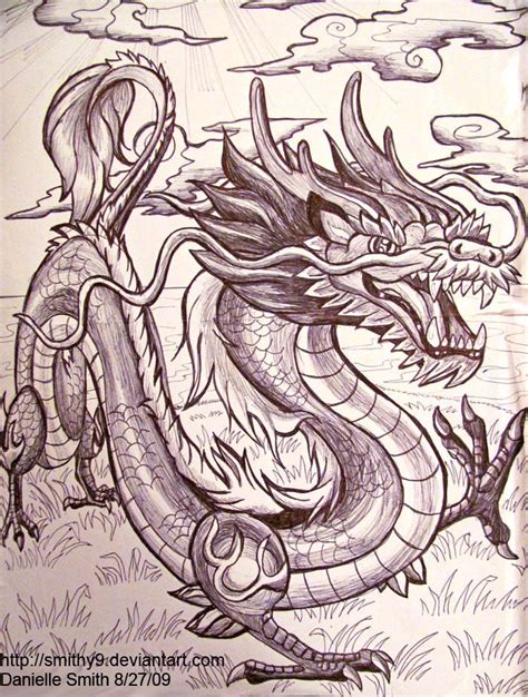 Unfinished Background Dragon By Smithy9 On Deviantart