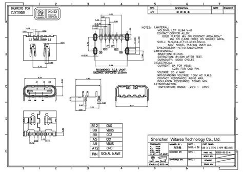 Type C Connector Diagram At Everett Chason Blog