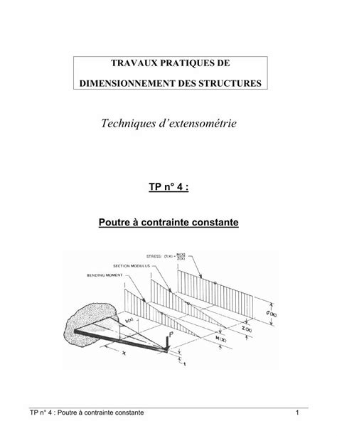 PDF TRAVAUX PRATIQUES DE DIMENSIONNEMENT DES STRUCTURES DOKUMEN TIPS