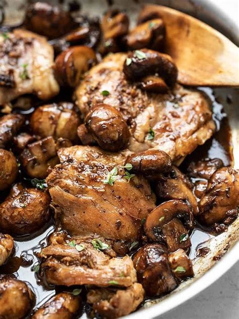 Balsamic Chicken And Mushrooms Recipe Budget Bytes Artofit