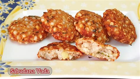 Crispy Sabudana Vada சவவரச வட Is Sabudana Sago Healthy Sago