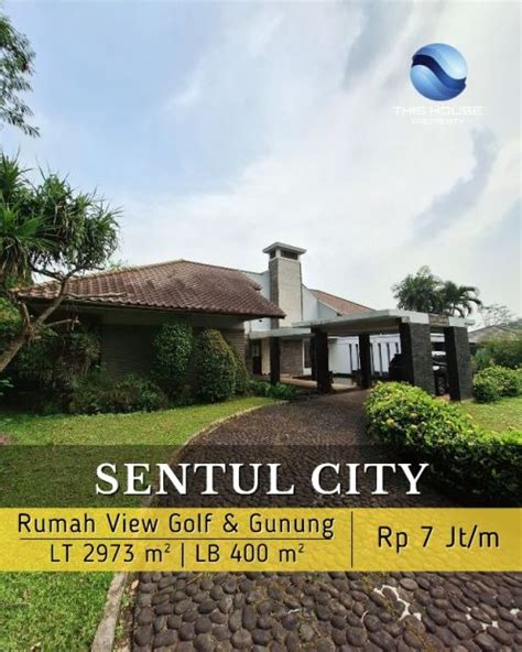 For Sale Rumah Bagus View Golf Hitung Tanah Sentul City Bogor