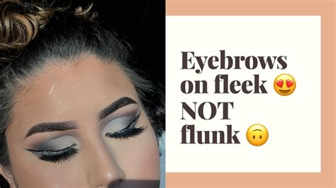 Eyebrows On Fleek Not Flunk Tutorial Simplyjosely Youtube