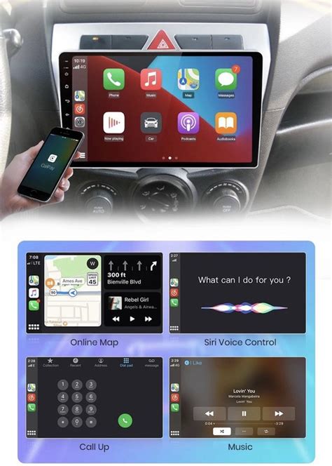 Draadloos Carplay Core Kia Picanto Android Navigatie En