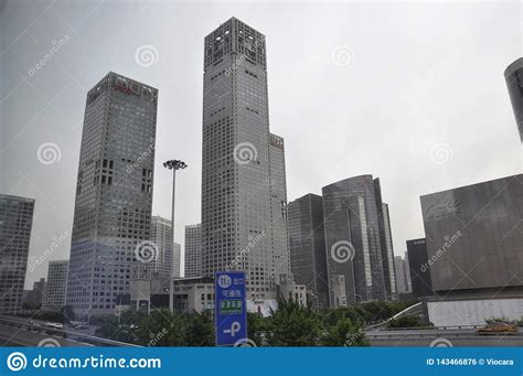 Beijing, 5th May: Skyline of Beijing the Capital of China Editorial ...