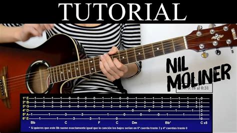 Mi Religi N Nil Moliner Tutorial De Guitarra How To Play Youtube