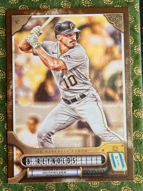 2022 Topps Gypsy Queen Burnt Umber 288 Bryan Reynolds Pirates Serial