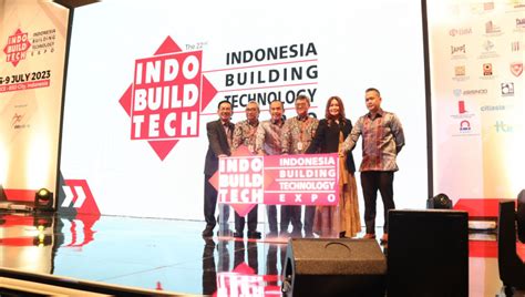 Indobuildtech Expo Resmi Dibuka Archify Indonesia