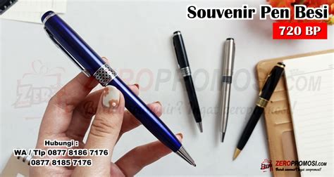 Souvenir Pen Besi Metal Bp Pen Besi Promosi Zeropromosi