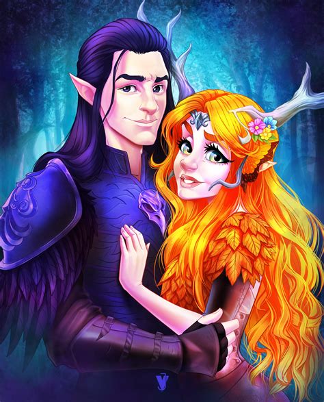 [Spoilers C1E100] Illustration Vax and Keyleth by/me, Hello every one ...