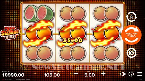 Sizzling Wins Lines Playson Slot Review Demo Game