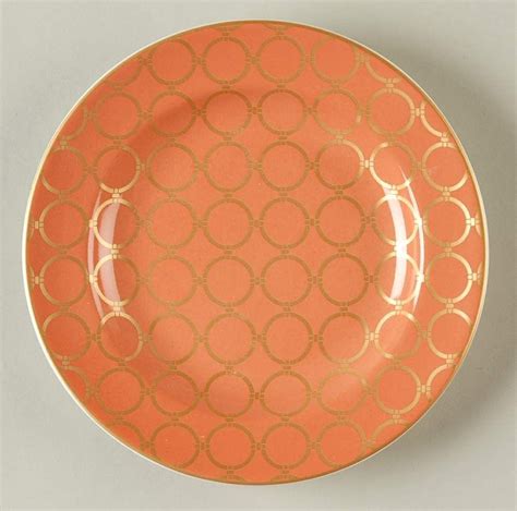 Chain Link Coral Appetizer Plate By Fifth Pts Fine China