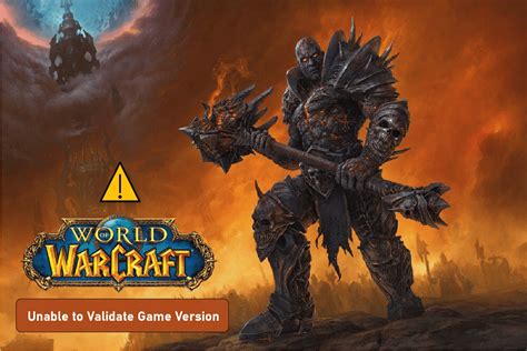 Fix World Of Warcraft Unable To Validate Game Version Techcult