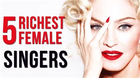 5 Richest Female Singers In 2018 & Their Net Worth | Richest Female Singers - Madonna Beyoncé