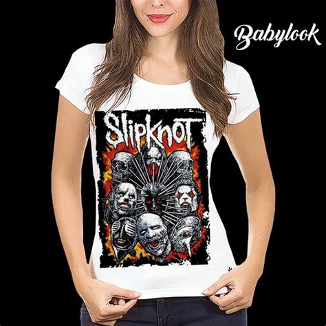 Camiseta Adulto Slipknot Show Rock Elo Produtos Especiais