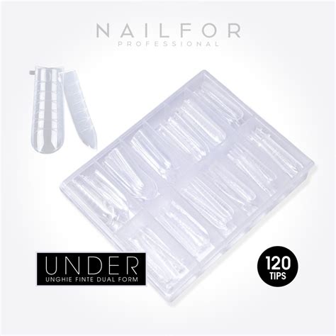 Under Acrylgel Dual Tips Dual System Forms Pz Nailfor