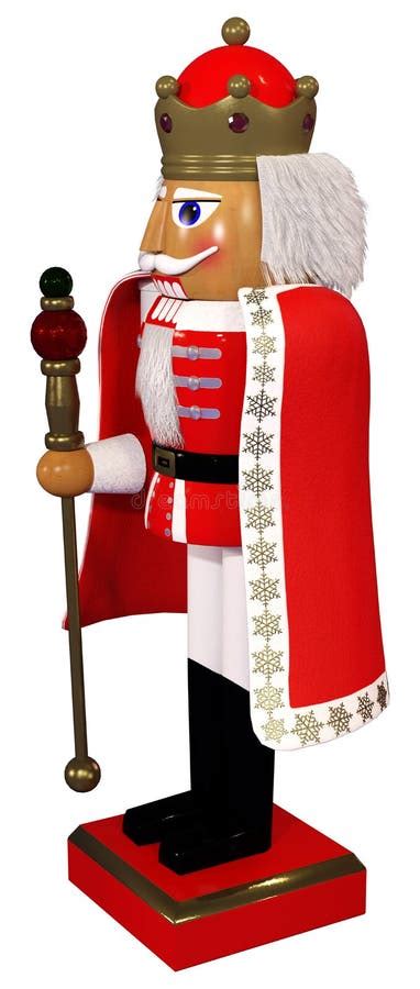 3D Rendering Nutcracker on White Stock Illustration - Illustration of ...