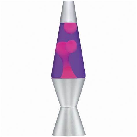 The Original Lava Brand Lava Motion Lamp 145 Pink Purple Silver Buy