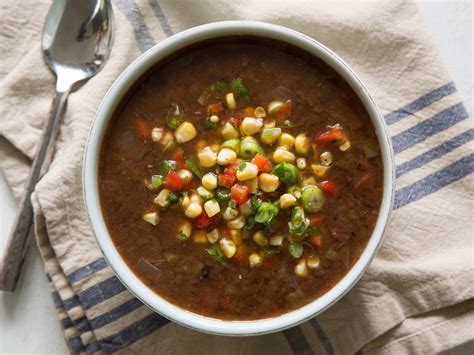 Spicy Cuban Black Bean Soup