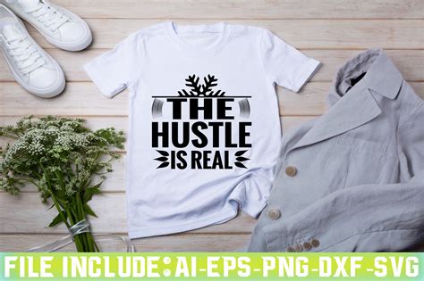 The Hustle Is Real Graphic By Design Lrj · Creative Fabrica