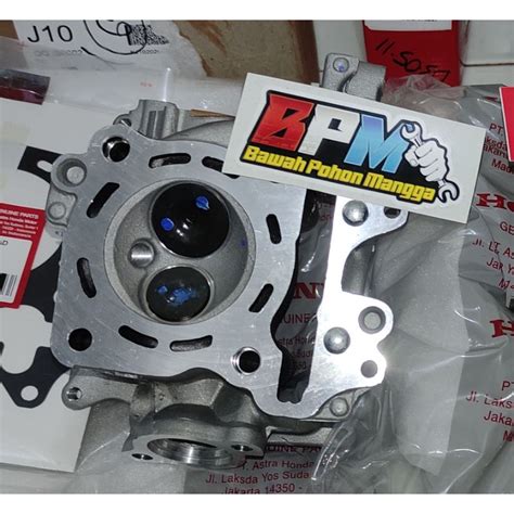 Jual Head Vario 150 Porting Polish Cylinder Head Vario 150 Original AHM