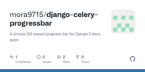 GitHub Mora9715 Django Celery Progressbar A Simple DB Based Progress