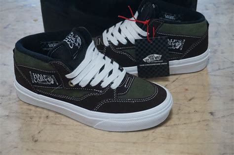 Vans Skate Half Cab 92 Vcu New Mens Size 9 Dark Brownwhite Ebay