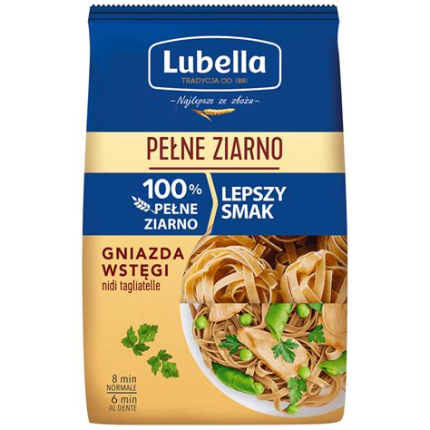 LUBELLA Makaron Pełne Ziarno Kokardka 400g Pakomarket