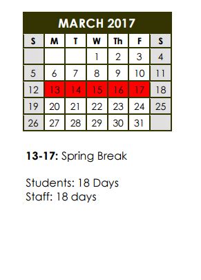 Coppell High School - School District Instructional Calendar - Coppell ...