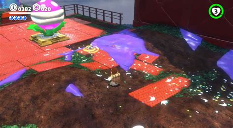 Imagen Super Mario Odyssey Big Poison Piranha Plantpng Super Mario