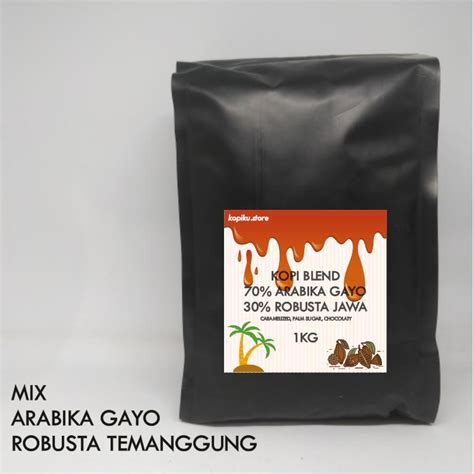 Jual Kopi Espresso Blend Arabika Robusta Kg Biji Bubuk