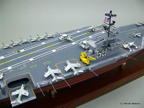 SD Model Makers > Aircraft Carrier Models > Forestal Class Aircraft Carrier Models