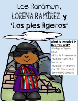 Los Rar Muri Lorena Ram Rez Y Los Pies Ligeros Day Unit Tpt