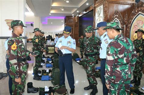 Karbol Gelar Perlengkapan Latihan Para Akademi Angkatan Udara