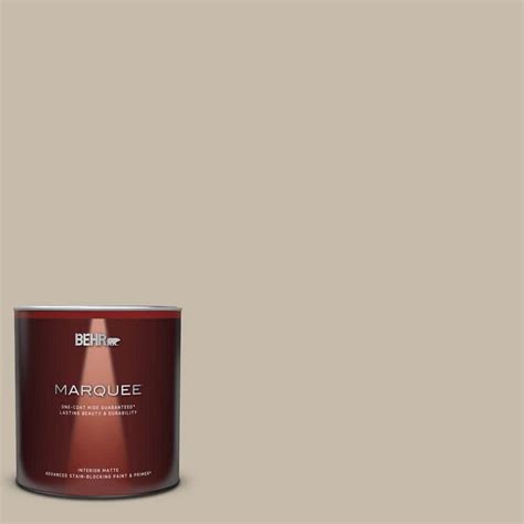 Behr Marquee Qt C Castle Path Matte Interior Paint Primer