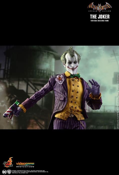 The Joker Aus Dem Videogame Batman Arkham Asylum Von Hot Toys Vgm27 Videogame Masterpiece