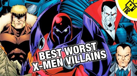 The Best Worst X Men Villains The Dan Cave W Dan Casey Youtube