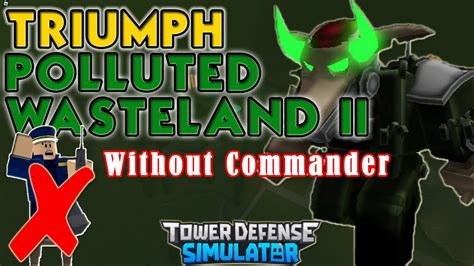 Triumph Polluted Wasteland Ii Without Commander Wave Tower