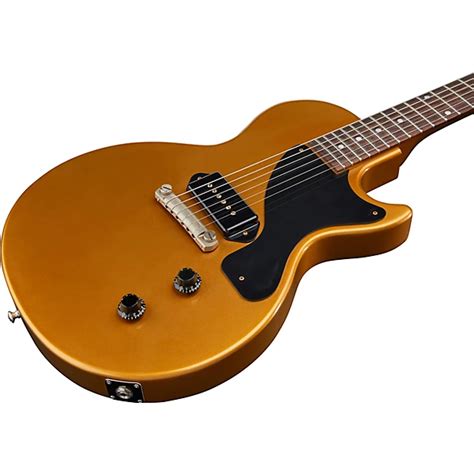 Platinum Gibson Custom 1957 Les Paul Jr Sc Vos Electric Guitar Gold