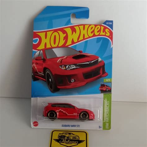 Jual Hot Wheels Subaru Wrx Sti Merah Hw Hatcbacks 2022 Kab Gowa Diecast Makassar Tokopedia