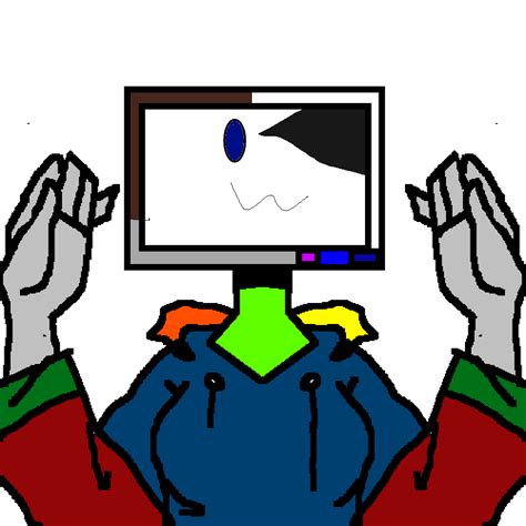 My Tv Head Oc By Werewolf8478575 On Deviantart