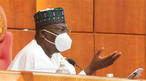 Lawan Reveals Salaries Of Senators Reps