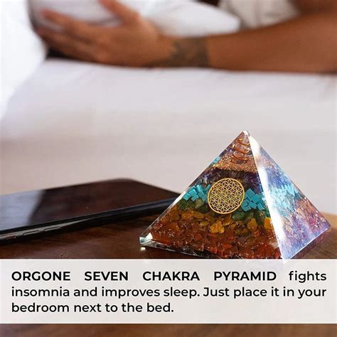 Multicolor Seven Chakra Life Of Tree Orgone Pyramid For Healing At Rs