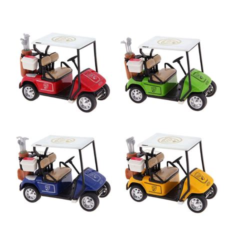 Baby Boys Toys Golf Cart Model Toys 136 Scale Alloy Pull Back Model